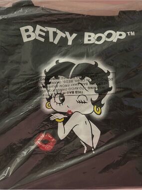 Betty Boop Black Tote NWT
